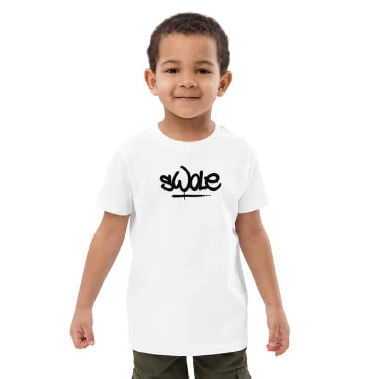 organic cotton kids t shirt white front 641c9f89cf7b8